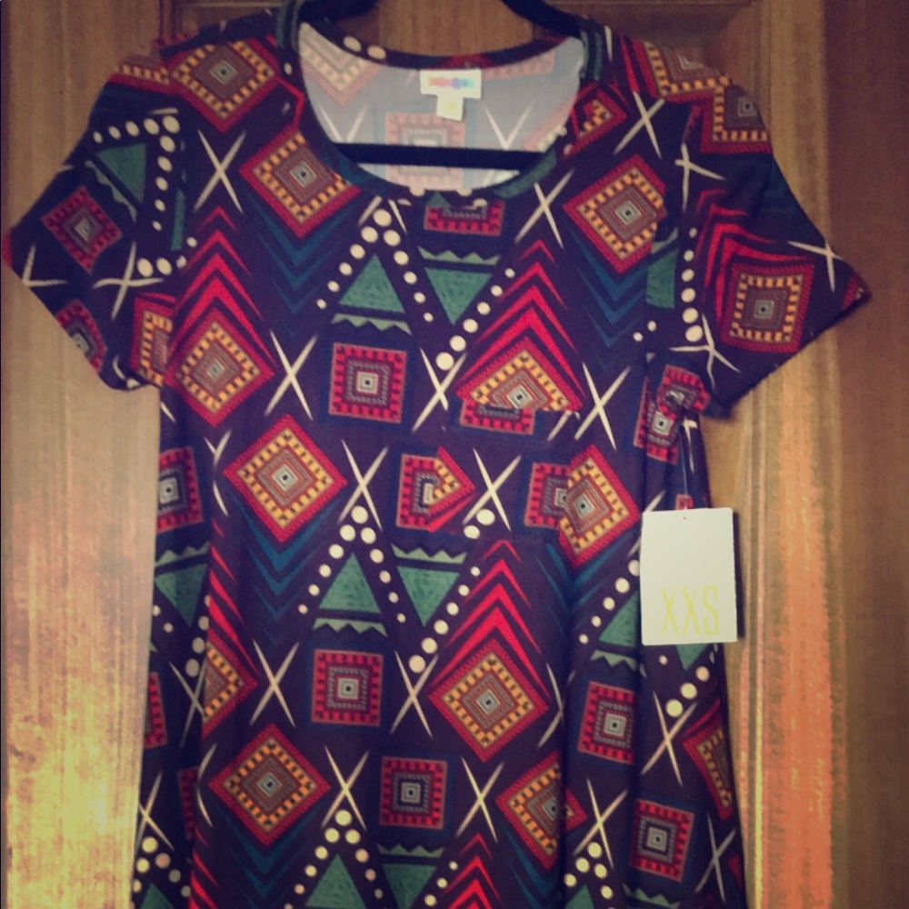 Lularoe XXS Carly dress BNWT